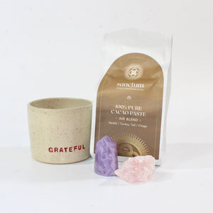 Cacao Gratitude Pack | ASH&STONE Crystal Shop Auckland NZ