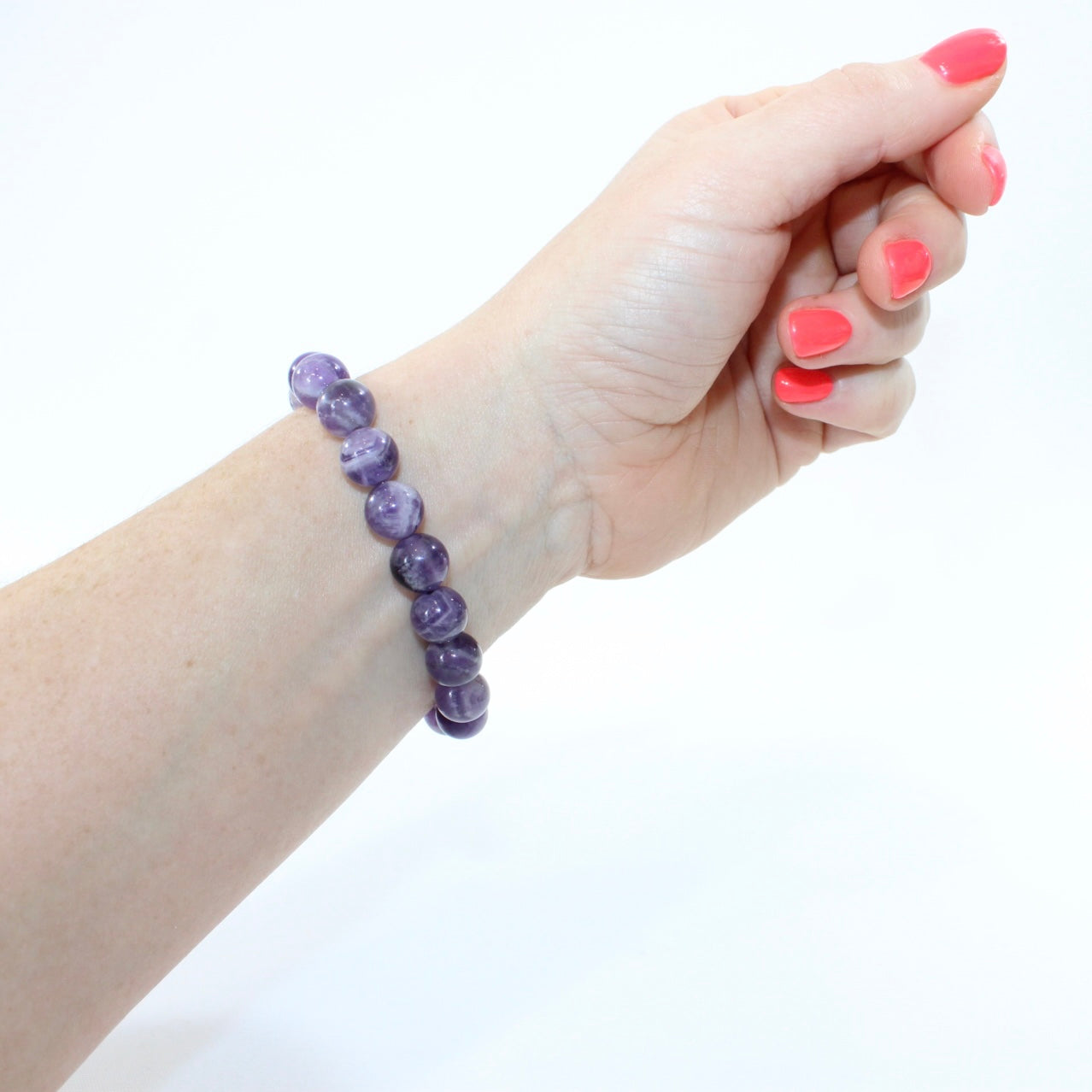 Amethyst Crystal bracelet |ASH & STONE crystal jewellery one of a kind pieces. FREE EXPRESS shipping. 