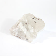 Load image into Gallery viewer, Large clear quartz crystal cluster with brookite 1.73kg Brookite is said to be a stone of Angelic connection and other innate spiritual abilities. This stone is also said to be helpful for those who want to enhance their spiritual growth.
