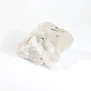 Large clear quartz crystal cluster with brookite 1.73kg Brookite is said to be a stone of Angelic connection and other innate spiritual abilities. This stone is also said to be helpful for those who want to enhance their spiritual growth.