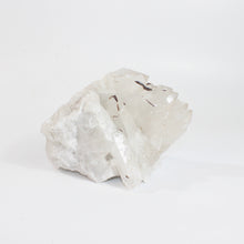 Load image into Gallery viewer, Large clear quartz crystal cluster with brookite 1.73kg Brookite is said to be a stone of Angelic connection and other innate spiritual abilities. This stone is also said to be helpful for those who want to enhance their spiritual growth.
