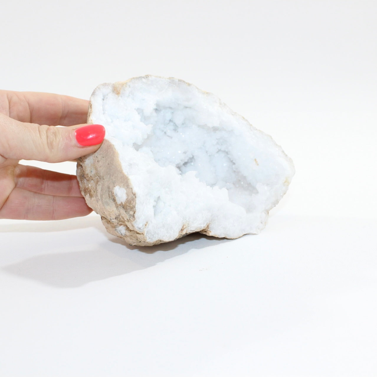 Clear Quartz Crystal Geode . Free express shipping. Shop crystals online from ASH&STONE's Auckland Crystal Shop NZ. AfterPay available.