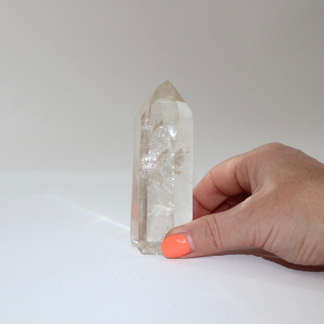 Clear Quartz Crystal Tower. Free express shipping. Shop clear quartz crystals online from ASH&STONE Auckland NZ. AfterPay available. 