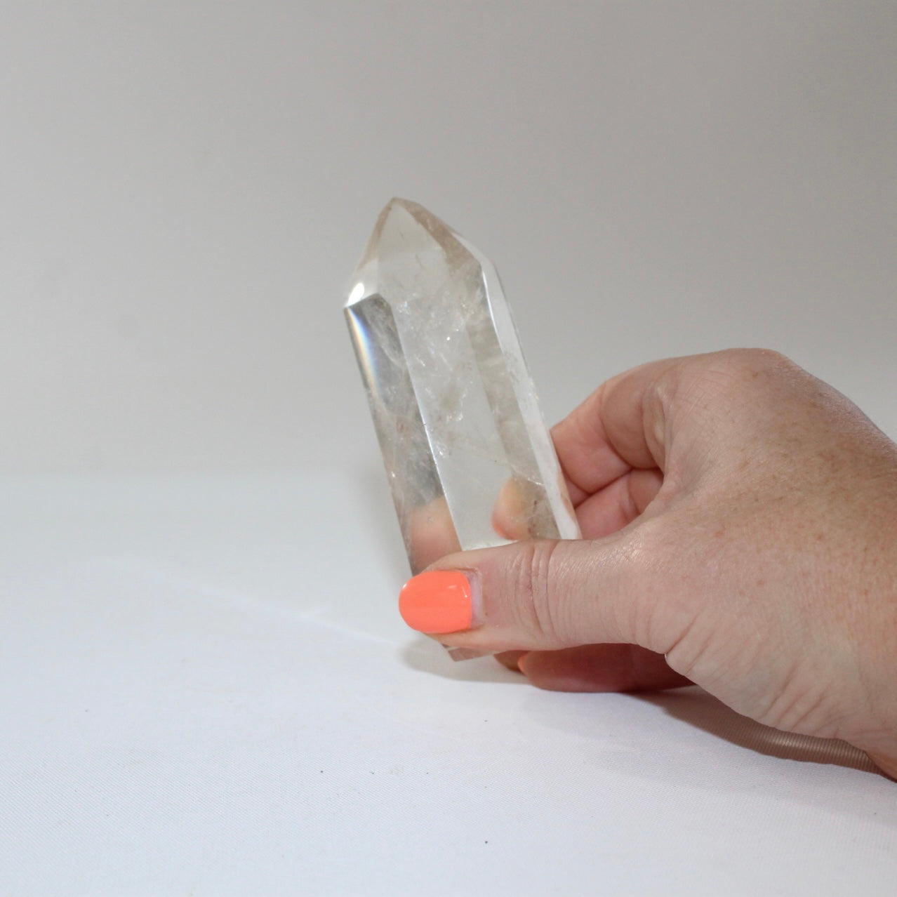 Clear Quartz Crystal Tower. Free express shipping. Shop clear quartz crystals online from ASH&STONE Auckland NZ. AfterPay available. 