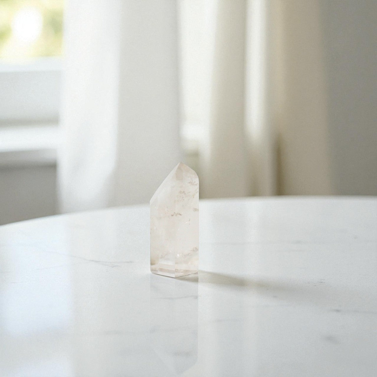 Clear Quartz Crystal Tower | ASH & STONE. Free express shipping. Shop clear quartz crystals online, Auckland NZ. AfterPay available