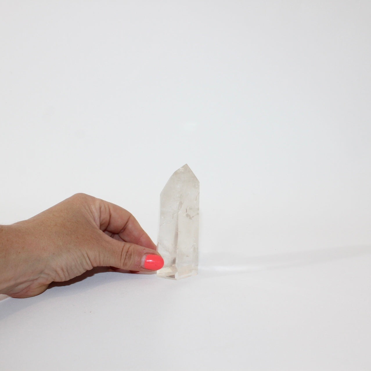 Clear Quartz Crystal Tower | ASH & STONE. Free express shipping. Shop clear quartz crystals online, Auckland NZ. AfterPay available