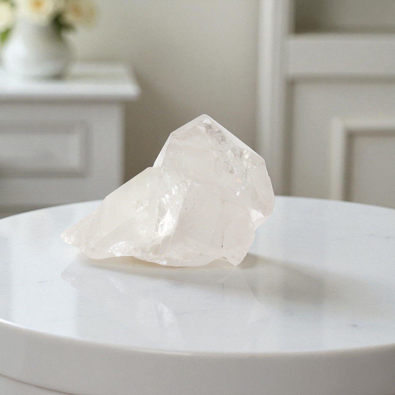 Clear Quartz Crystal cluster point | ASH & STONE Premium online crystals. Free express shipping NZ