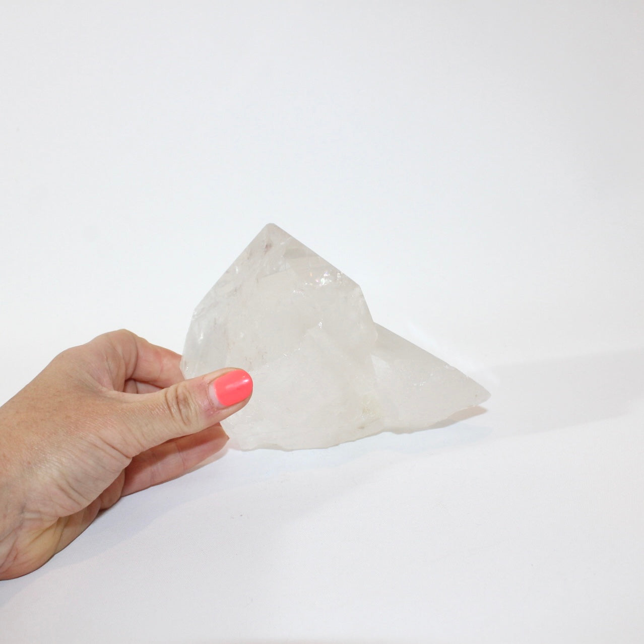 Clear Quartz Crystal cluster point | ASH & STONE Premium online crystals. Free express shipping NZ