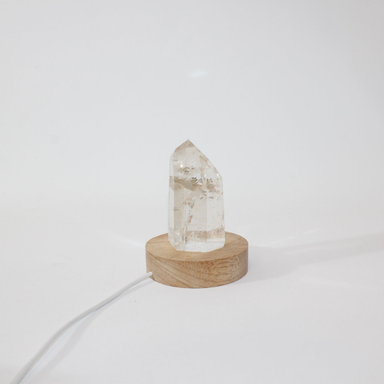 Clear Quartz Crystal Tower Lamp | ASH & STONE. Free express shipping. Shop clear quartz crystals online AfterPay available. 