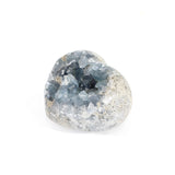 Large celestite crystal heart 1.62kg | ASH&STONE Crystals Shop Auckland NZ