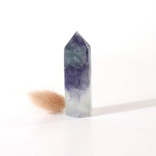 Load image into Gallery viewer, Fluorite polished crystal generator  ASH&amp;STONE Crystals Shop Auckland NZ
