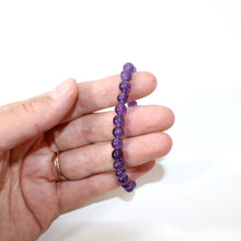 Load image into Gallery viewer, NZ-made amethyst crystal bracelet | ASH&amp;STONE Crystals Shop Auckland NZ
