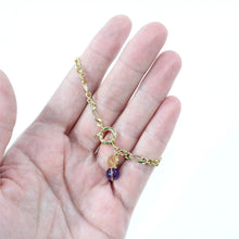 Load image into Gallery viewer, Bespoke NZ-made amethyst crystal bracelet | ASH&amp;STONE Crystal Jewellery Shop Auckland NZ
