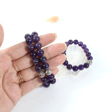 Load image into Gallery viewer, NZ-made amethyst crystal bracelet | ASH&amp;STONE Crystal Jewellery Shop Auckland NZ
