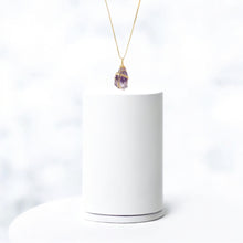 Load image into Gallery viewer, Bespoke NZ-made bespoke amethyst crystal pendant necklace | ASH&amp;STONE Crystal Jewellery Shop Auckland NZ
