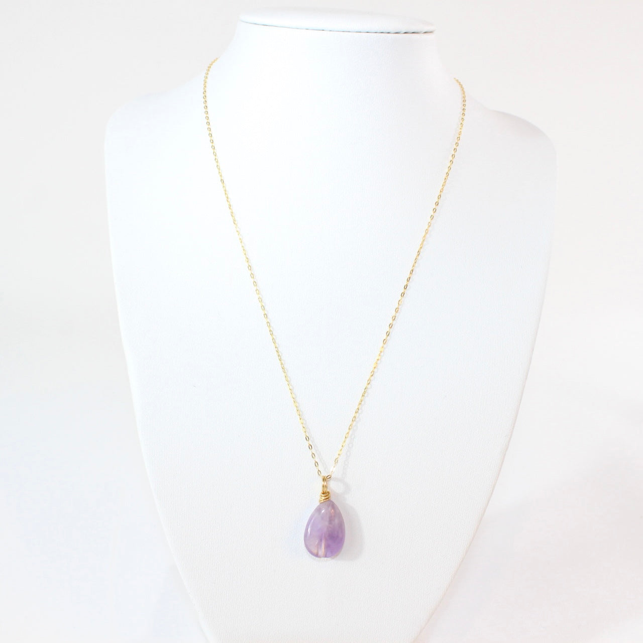 NZ-made amethyst crystal pendant necklace | ASH&STONE Crystal Jewellery Shop Auckland NZ