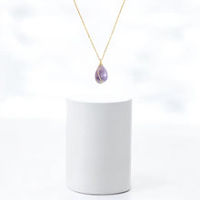 Load image into Gallery viewer, NZ-made amethyst crystal pendant necklace | ASH&amp;STONE Crystal Jewellery Shop Auckland NZ
