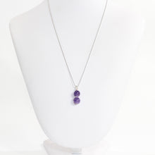 Load image into Gallery viewer, NZ-made amethyst crystal pendant necklace | ASH&amp;STONE Crystal Jewellery Shop Auckland NZ
