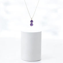 Load image into Gallery viewer, NZ-made amethyst crystal pendant necklace | ASH&amp;STONE Crystal Jewellery Shop Auckland NZ
