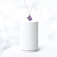 Load image into Gallery viewer, Bespoke NZ-made bespoke African amethyst crystal pendant necklace | ASH&amp;STONE Crystal Jewellery Shop Auckland NZ
