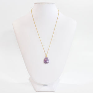 NZ-made amethyst crystal pendant necklace | ASH&STONE Crystal Jewellery Shop Auckland NZ