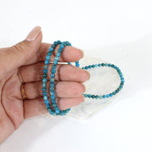 Load image into Gallery viewer, NZ-made blue apatite crystal bracelet | ASH&amp;STONE Crystal Jewellery Shop Auckland NZ
