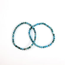 Load image into Gallery viewer, NZ-made blue apatite crystal bracelet | ASH&amp;STONE Crystal Jewellery Shop Auckland NZ
