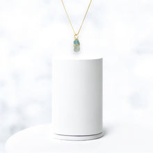 Load image into Gallery viewer, NZ-made apatite crystal pendant necklace  | ASH&amp;STONE Crystal Jewellery Shop Auckland NZ
