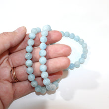 Load image into Gallery viewer, NZ made aquamarine crystal bracelet | ASH&amp;STONE Crystal Jewellery Shop Auckland NZ
