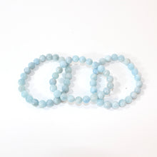 Load image into Gallery viewer, NZ made aquamarine crystal bracelet | ASH&amp;STONE Crystal Jewellery Shop Auckland NZ
