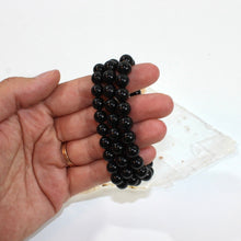 Load image into Gallery viewer, NZ-made black tourmaline crystal bracelet | ASH&amp;STONE Crystal Jewellery Shop Auckland NZ
