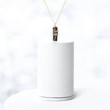 Load image into Gallery viewer, NZ-made black tourmaline crystal pendant necklace | ASH&amp;STONE Crystal Shop Auckland NZ
