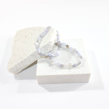 Load image into Gallery viewer, NZ-made blue lace agate crystal bracelet | ASH&amp;STONE Crystal Jewellery Shop Auckland NZ
