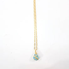 Load image into Gallery viewer, Bespoke NZ-made blue Swiss topaz crystal pendant necklace | ASH&amp;STONE Crystal Shop Auckland NZ
