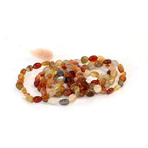 NZ-made carnelian crystal bracelet | ASH&STONE Jewellery Auckland NZ