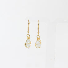 Load image into Gallery viewer, NZ-made celestite crystal earrings | ASH&amp;STONE Crystal Jewellery Shop Auckland NZ
