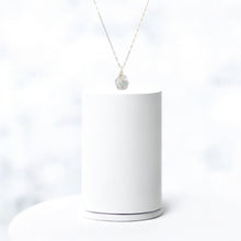 Load image into Gallery viewer, Bespoke NZ-made celestite crystal pendant necklace | ASH&amp;STONE Crystal Jewellery Shop Auckland NZ
