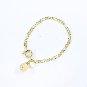 Bespoke NZ-made natural citrine crystal bracelet | ASH&STONE Crystal Jewellery Shop Auckland NZ