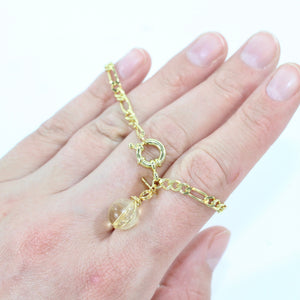 Bespoke NZ-made natural citrine crystal bracelet | ASH&STONE Crystal Jewellery Shop Auckland NZ