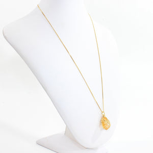 Bespoke NZ-made citrine crystal pendant necklace | ASH&STONE Crystal Jewellery Shop Auckland NZ