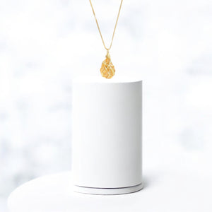 Bespoke NZ-made citrine crystal pendant necklace | ASH&STONE Crystal Jewellery Shop Auckland NZ