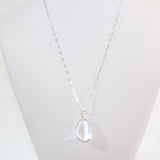 NZ-made clear quartz crystal pendant necklace | ASH&STONE Crystal Jewellery Shop Auckland NZ
