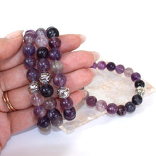 Load image into Gallery viewer, NZ-made fluorite crystal bracelet | ASH&amp;STONE Crystal Jewellery Shop Auckland NZ
