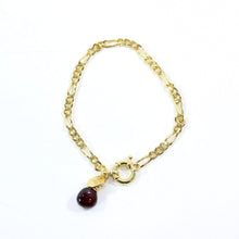 Load image into Gallery viewer, Bespoke NZ-made almandine garnet crystal bracelet  | ASH&amp;STONE Crystal Jewellery Shop Auckland NZ
