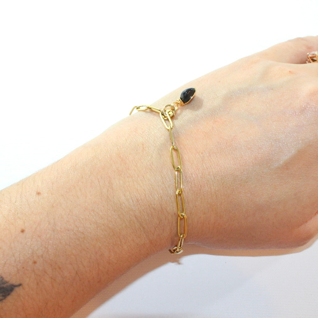 Garnet crystal bracelet | ASH&STONE Crystal Jewellery Shop Auckland NZ