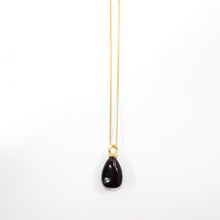 Load image into Gallery viewer, NZ-made almandine garnet crystal pendant necklace | ASH&amp;STONE Crystal Jewellery Shop Auckland NZ
