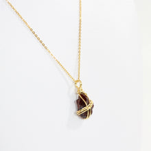 Load image into Gallery viewer, Garnet crystal pendant necklace | ASH&amp;STONE Crystal Jewellery Shop Auckland NZ
