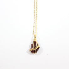 Load image into Gallery viewer, Garnet crystal pendant necklace | ASH&amp;STONE Crystal Jewellery Shop Auckland NZ
