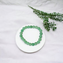 Load image into Gallery viewer, NZ-made green aventurine crystal bracelet | ASH&amp;STONE Crystals Shop Auckland NZ
