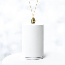 Load image into Gallery viewer, Bespoke NZ-made green kyanite crystal pendant necklace | ASH&amp;STONE Crystal Jewellery Shop Auckland NZ
